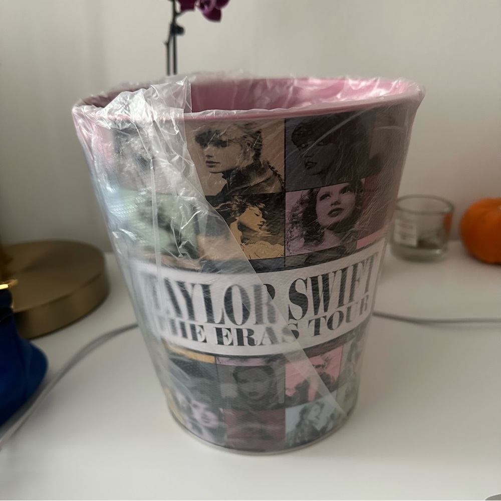Taylor Swift AMC Exclusive Eras Tour Movie Pink Popcorn Tin/Tub